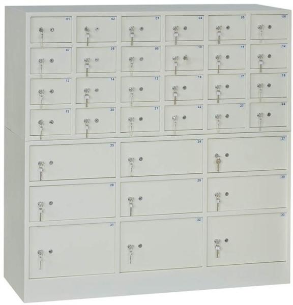 Hotel Safe Deposit Box Mechanical Password Black Dt-33 Vault Box for Hotel