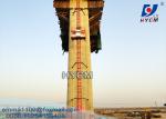 2000 kg Man And Material Hoist Residential Elevator One Cage For Projects