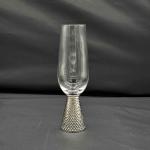 Electroplate Diamond Base Wine Glass Set