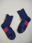Cool Basketball Custom Cotton Sports Socks / Knitting Compression Socks For Men