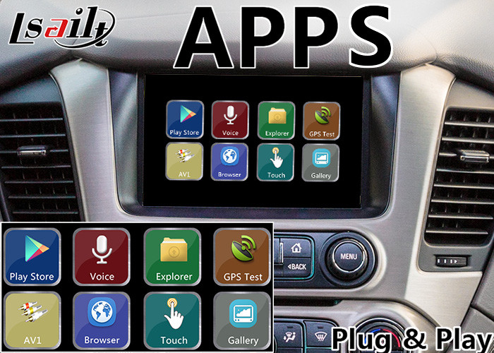 GMC Yukon Denal Android 9.0 Navigation Box for 2014-2020 year , Car Multimedia Video Interface