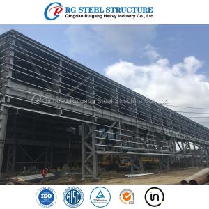 China Modern Prefabricated Industrial Metal Building Steel Structure Warehouse Industrial Workshop Shed Office Hall Construction factory