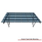 Open Ground Carport Solar Systems Ease Configuration Installation Anodized