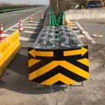 Outdoor Security Road Block Crash Cushion Safety Guardrail Barrier Made of Q235