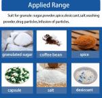 Vertical Automatic 5g 25g Black Pepper Salt Hotel Sugar Sachet Pouch Stick Bags