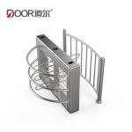 Half Height Security Solution Supermarket Entrance Waist Height Turnstile Gates