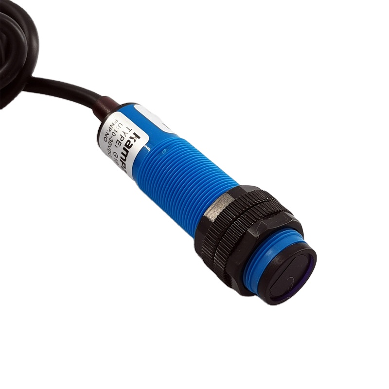 G18 4-wire DC10-30V PNP NO+NC 0-10cm Detection Distance Diffused Type Photoelectric Sensor