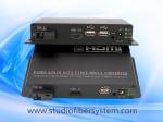 OEM Fiber KVM extenders kits for HDMI&USB&IR signals over 1fiber Max distance