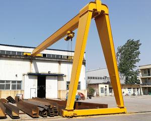 China L Type 15 Ton Aluminium A Frame Lifting Gantry Height 32m Rtg Crane factory
