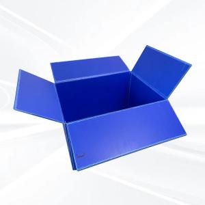 China PP Reusable Corrugated Plastic Boxes Good Bearing Plastic Cardboard Boxes factory