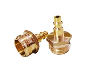China 3/4 inch Lead Free Brass Blow Out Plug With Quick Connect factory