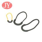 Jiayang garment accessories PVC Silicon paracord TPU zipper puller for over coat