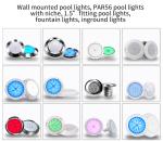 35w Wall Mounted Swimming Pool Lights Rgb Ac12v