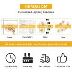 LED COB Chip 200W VF 45V LED Beads DIY Full Spectrum Customizable