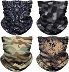 Washable Women Filter Headwear Colorful Hair Scarf