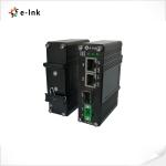 Aluminum Case Industrial Ethernet Media Converter 1 Port 100/1000Base-X SFP