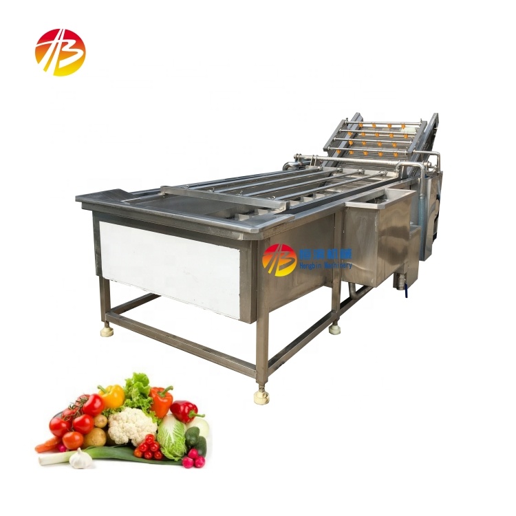 Manufacturing Plant 304 Stainless Steel Fruit And Vegetable Washing Machine