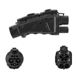 Ccs2 to Gb/t Ev Dc Charging Connector Portable Ev Charger Adapter 200a Ccs2 to