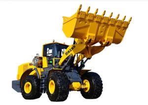 China LW900KN - LNG Yellow Wheel Loader earthmoving machines Excellent performance factory