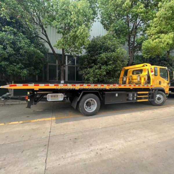 Factory Best Selling FAW JieFang One Tow Two Tow 10Ton Wrecker Truck Small Mini Light Duty Flatbed Platform Tow Wrecker Truck