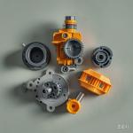 UV Resistance Custom Plastic Injection Molding Parts Nylon 6 HDPE