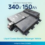 51KWh Liquid Cooled Electric Car Battery Pack 340V 150Ah NMC For Passenger Car