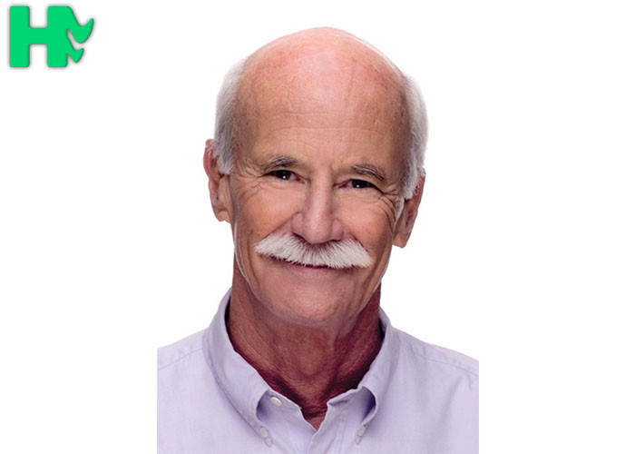 New Fashion Synthetic Short Old Man Wigs Natural Wave Headpiece Hair