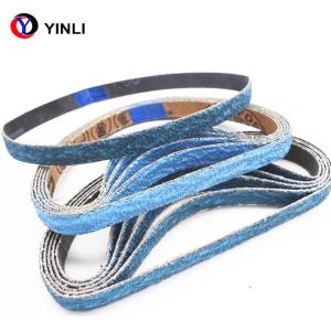 China 10 x 330, 20 x 520 Zirconia Sanding Belt for Stainless Steel Grinding and Polishing factory