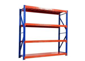 China Warehouse Pallet 4 Tier Industrial Rack Heavy Duty Metal Shelf factory