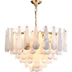 Modern Minimalist Alabaster Chandelier Living Room Chandeliers Light Luxury