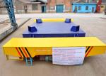 Molten Steel Material Transfer Trolley , Battery Powered Cart Ladle Powered