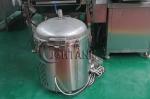 Restaurant Continuous Frying Machine , 1200kg/h Continuous Fryer For Potato