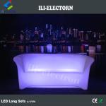 Rechargeable Light Up LED Furniture Sofa Chair For KTV Nightclub Bar