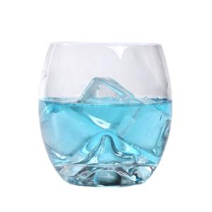 China Luxury Whiskey Tasting Glasses , Unique Everest Crystal Glass Tumbler Set on sale