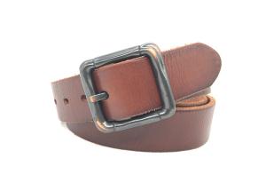 China 100% Pure Cow Leather Men's Casual Pin Buckle Belt factory