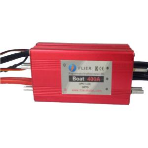 China Flier Red Waterproof Brushless ESC 22S 400A RC Hobby Radio Control Style factory