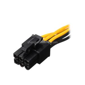 PCI-Express Power Adapter Cable 6p Female to 6p Male Extension Cable cord 18AWG
