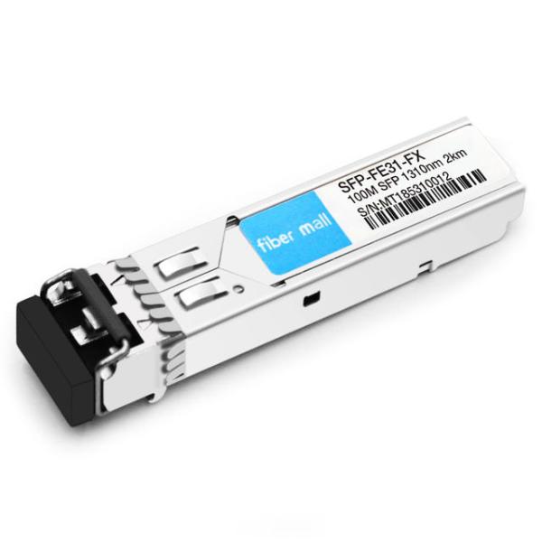 China Palo Alto Networks PAN-SFP-100BASE-FX Compatible 100Base FX SFP 1310nm 2km LC MMF DDM Transceiver Module factory