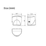 Anti Pinch 36V Automatic Gate Accessories , 15m Wireless Infrared Sensor