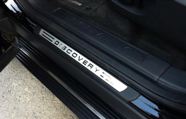 Stainless Steel Side Illuminated Door Sill Plates For Land Rover Discovery Sport