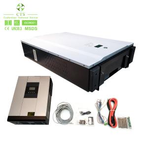 China CTS 10kwh 5kwh Solar Energy Home Storage Battery 48v 200Ah Lifepo4 Power-wall on sale