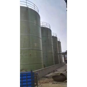 1600mm Grp Cylindrical Water Tank 4CBM Vertical Storage Tank