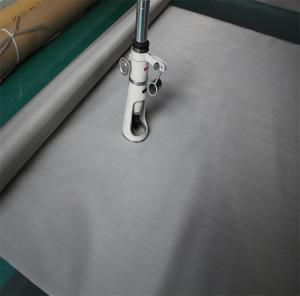 China 100 micron ultra fine 304 316 316L stainless steel wire mesh net for filtering factory
