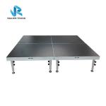 Height Adjustable Music Streaming Platforms , Modular Aluminum Portable Stage