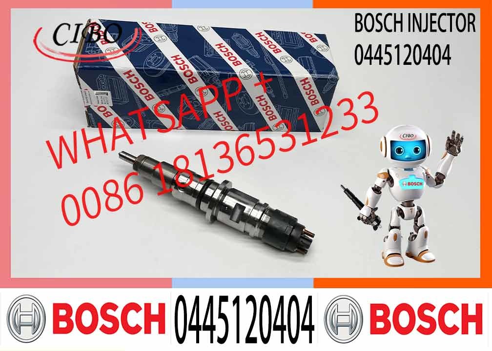 Diesel Fuel Injectors 0 445 120 404 Nozzle Injector 0445 120 404 0445120404 For Engine
