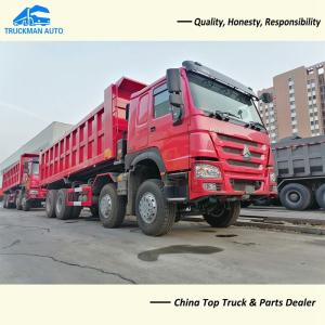 China 12 Wheel 25 Cubic Meter SINOTRUK HOWO Heavy Duty Dump Truck With RHD Cabin factory
