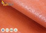 High temperature fabric cloth Silicone rubber coated fiberglass cloth high