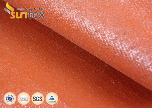 High temperature fabric cloth Silicone rubber coated fiberglass cloth high