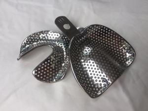 China Perforated Size #1 Orthodontic Impression Trays Full Denture Standard factory