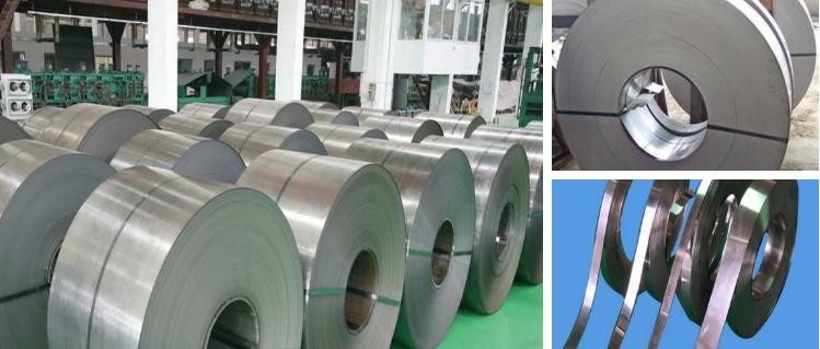 BA Mirror Finished Stainless Steel 304 Strips , Anticorrosive Hot Rolled Steel Strips